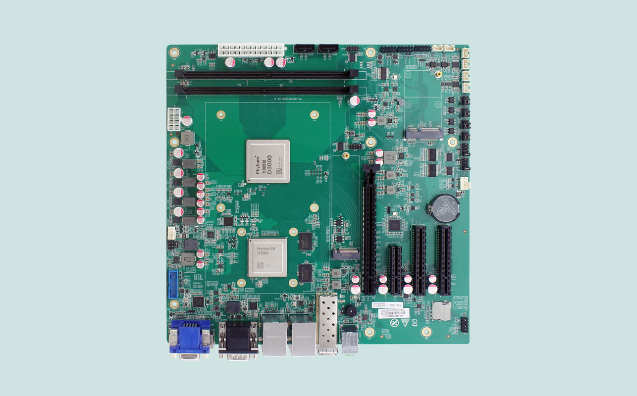 新品发布|搭载飞腾D3000+X100的Micro-ATX工业主板 新品发布|搭载飞腾D3000+X100的Micro-ATX工业主板